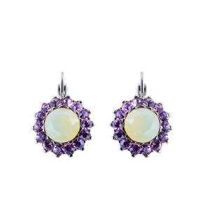 Extra Luxurious Rosette Leverback Earrings in "Cake Batter" *Custom*