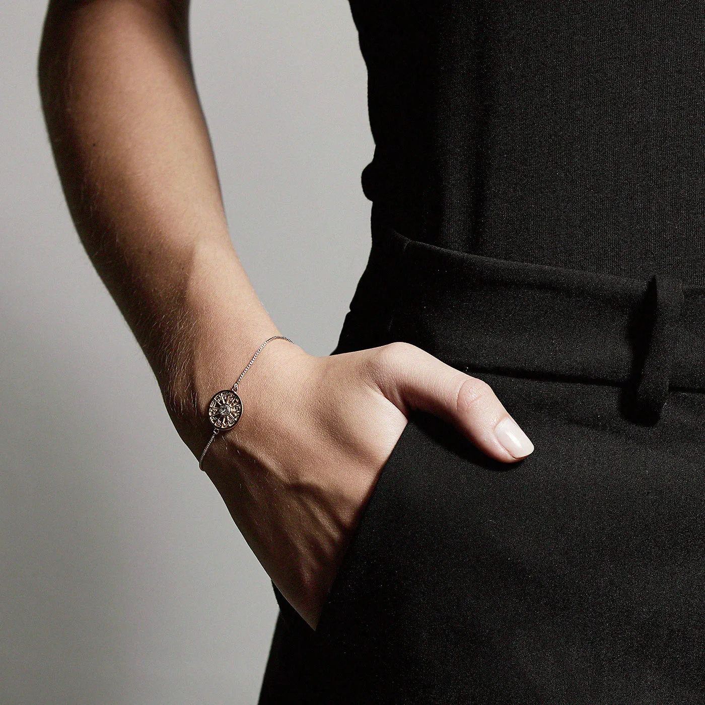 FIA bracelet rosegold-plated