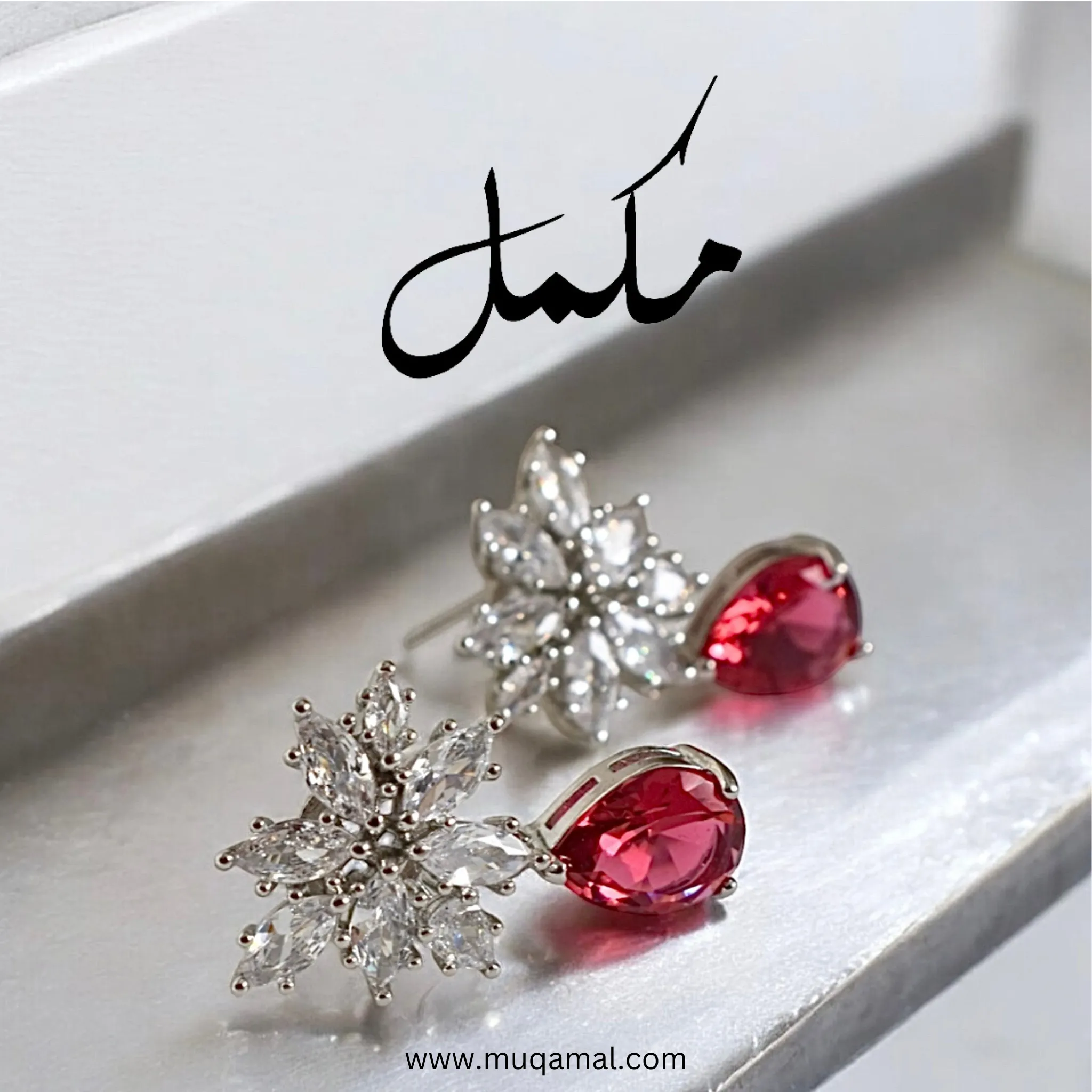 Flame Blossom Earrings