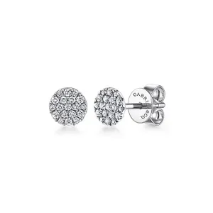 Gabriel Diamond Cluster Stud Earrings