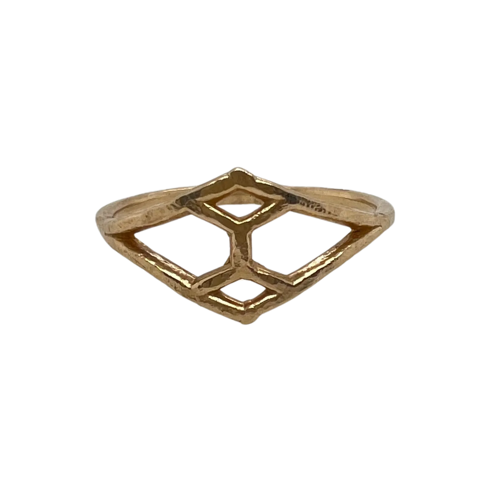 Geometric Rhombus Ring