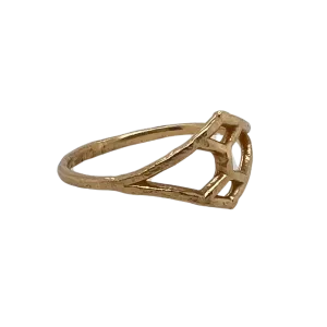 Geometric Rhombus Ring