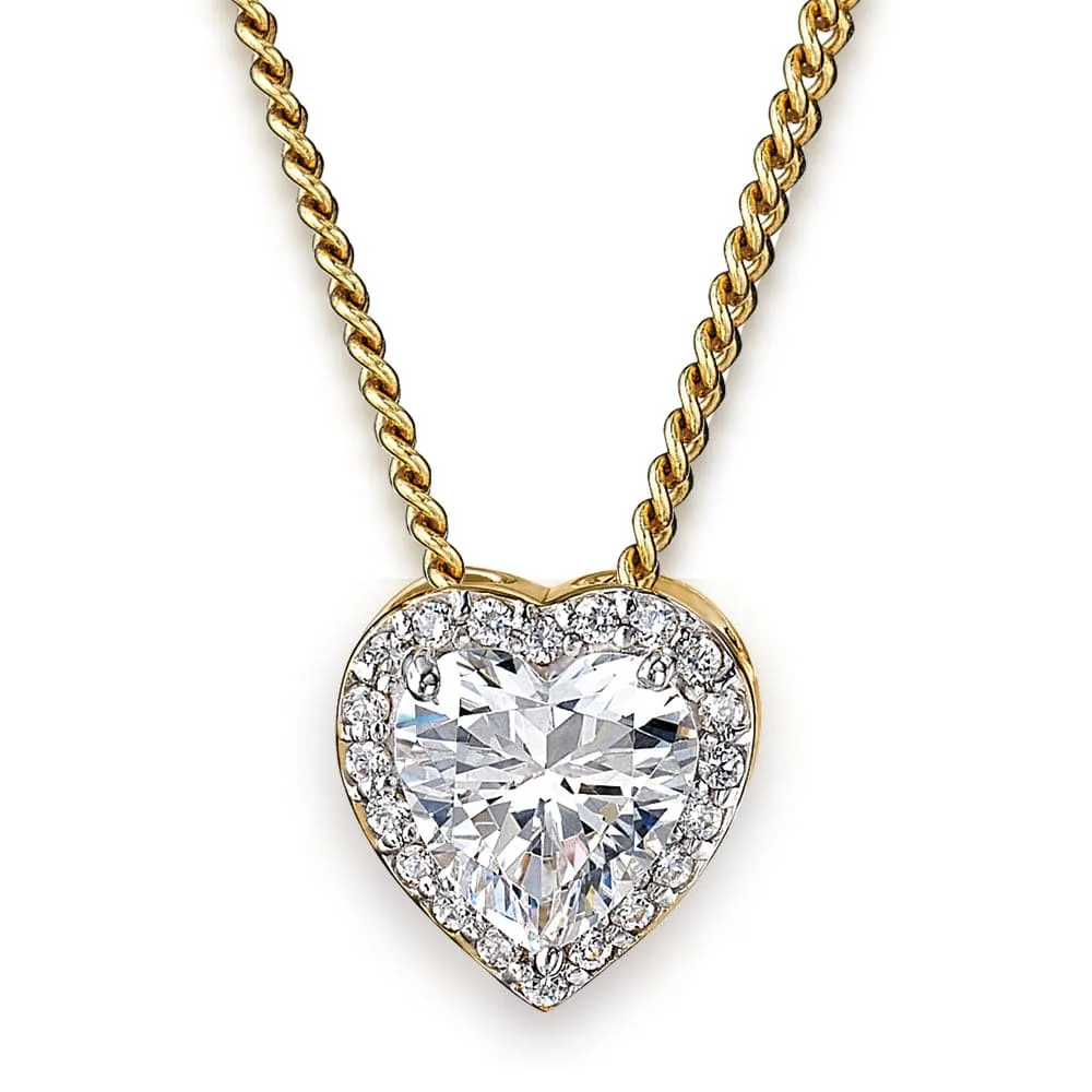 Glowing Heart Pendant