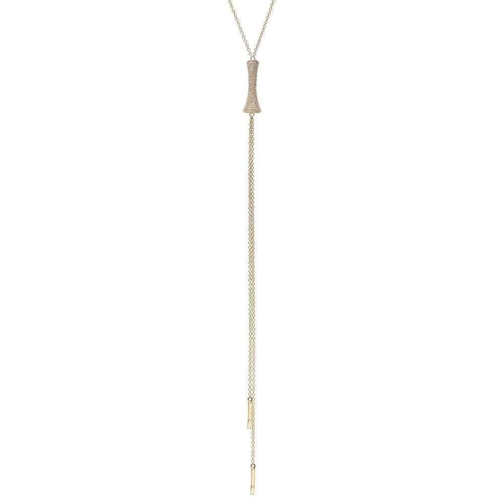 GLOWING NECKLACE, GOLD
