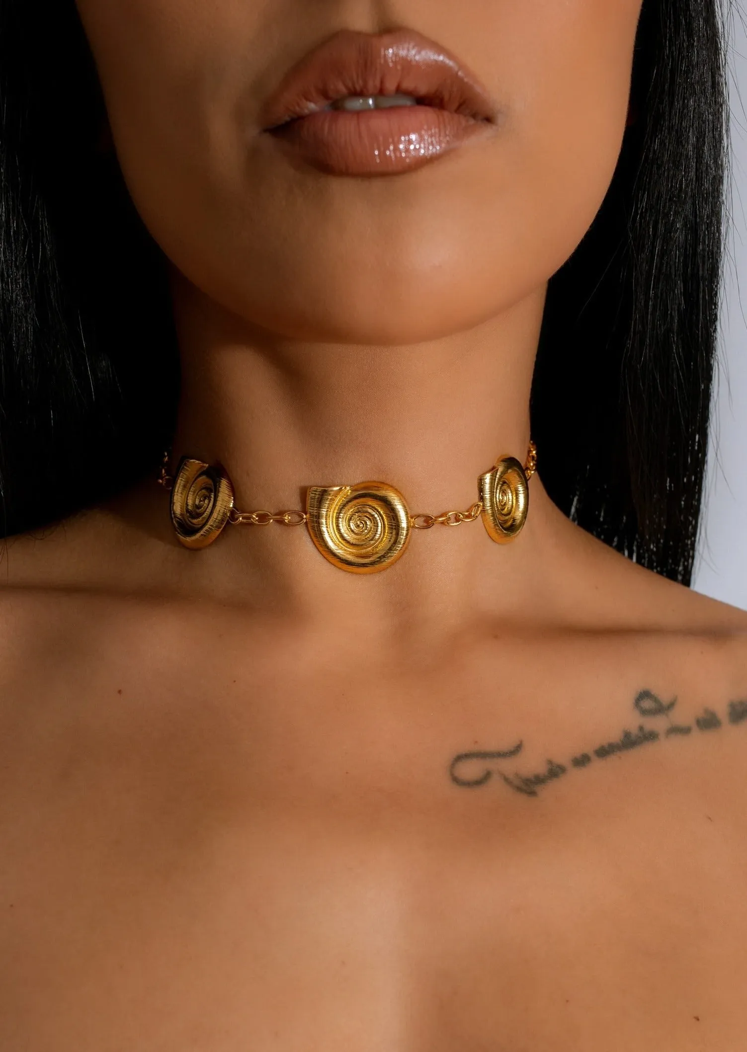 Glowing Soul Necklace Gold