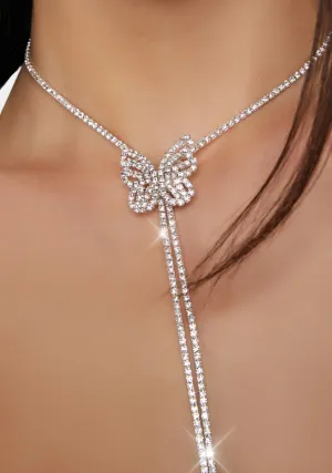 Glowing Ways Butterfly Necklace