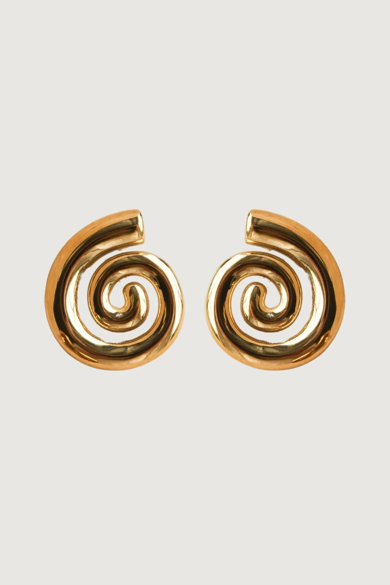 GOLD CONCH SHELL EARRINGS