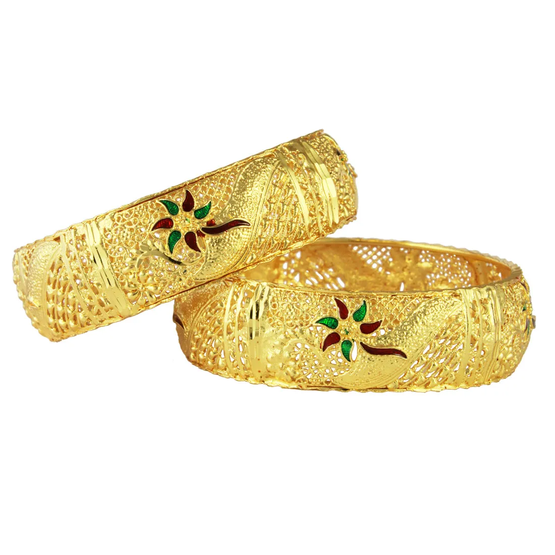 Gold Forming Bangles
