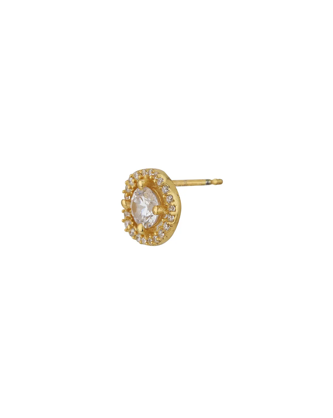 Gold Plated Tasselled Contemporary Drop Earring For Women
