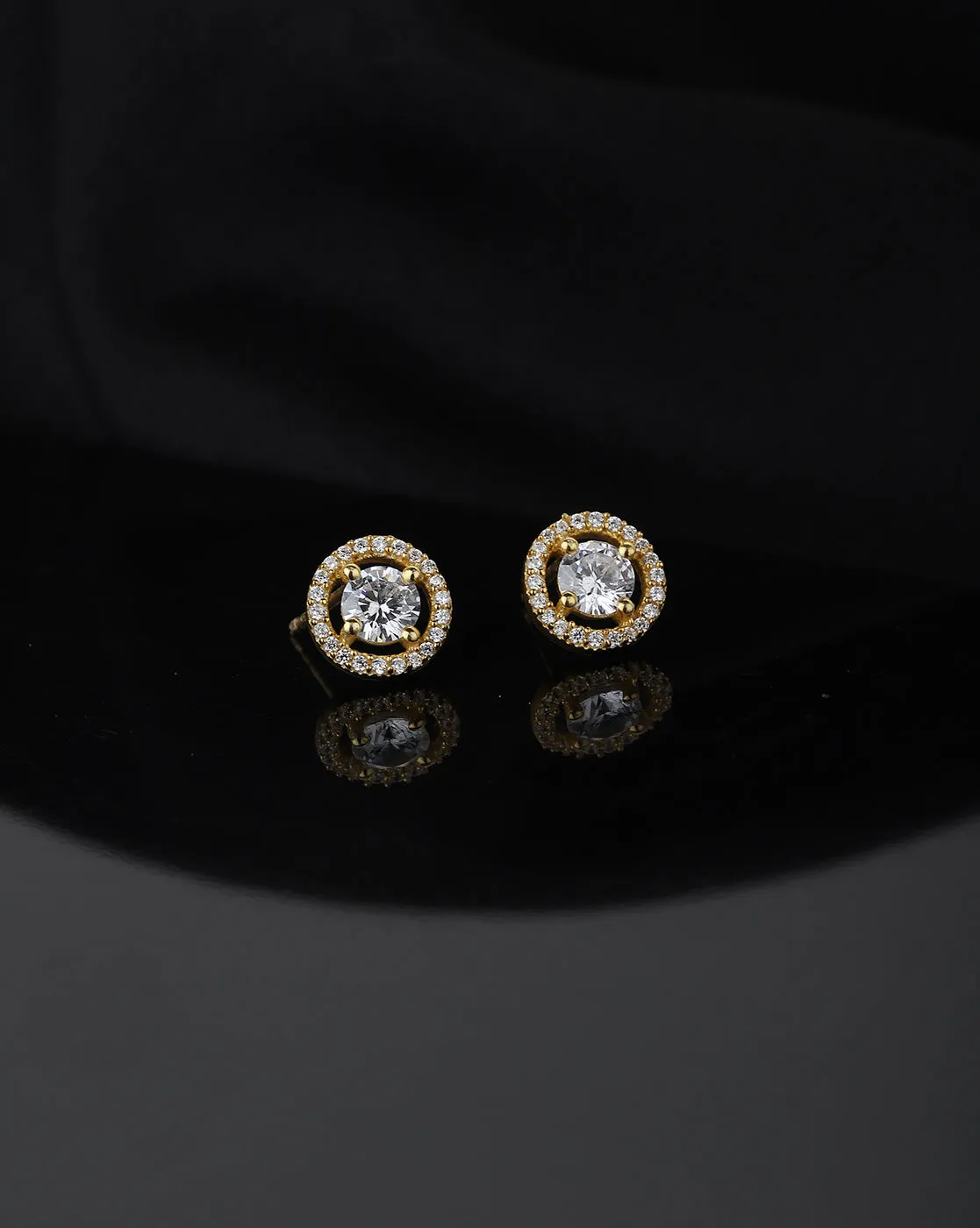 Gold Plated Tasselled Contemporary Drop Earring For Women