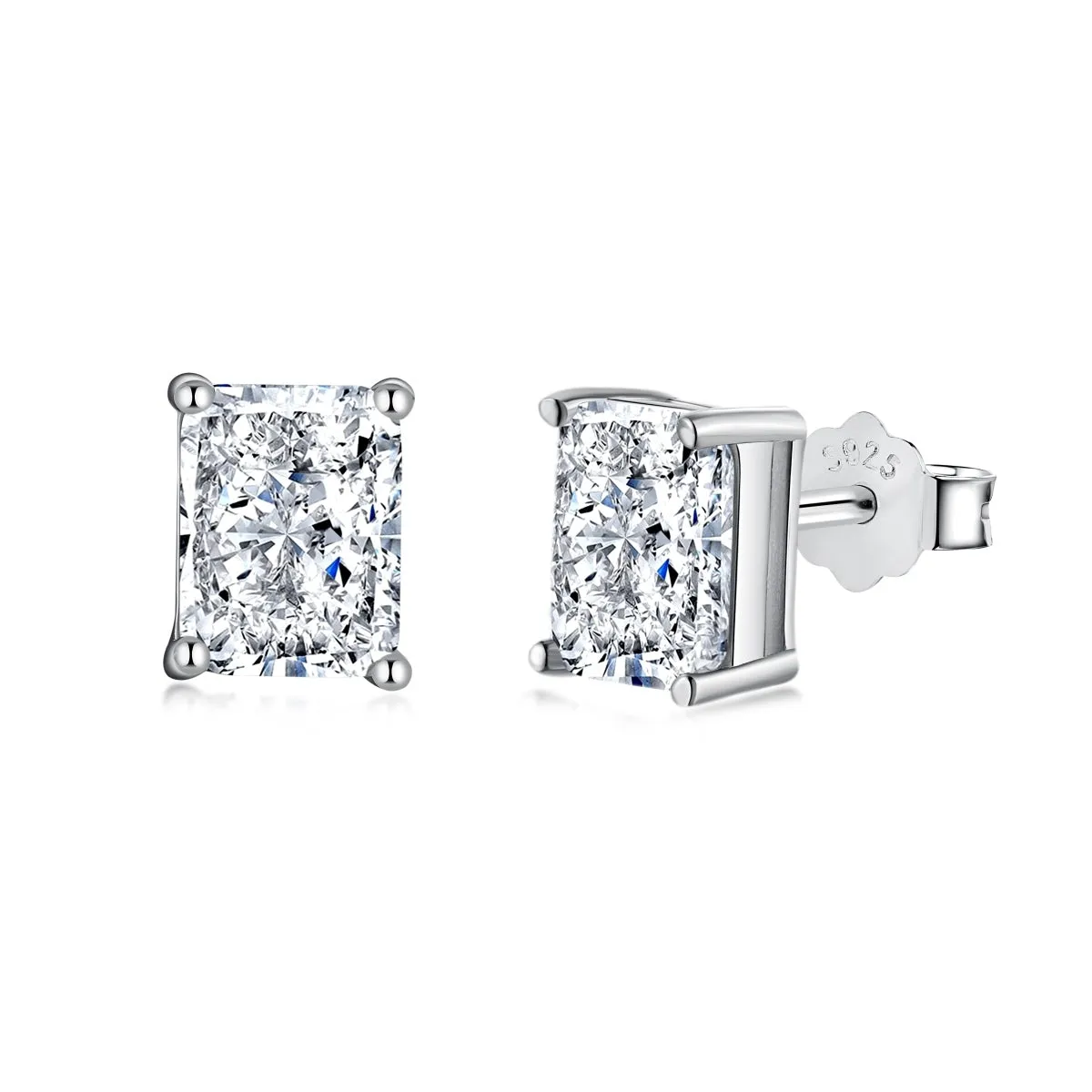 [Goodv]Radiant Luxurious Princess Cut Daily Earrings