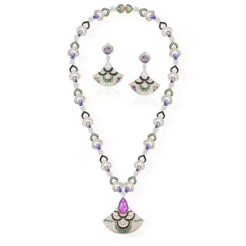 Gorgeous Necklace And Earrings Set For Women/Girls