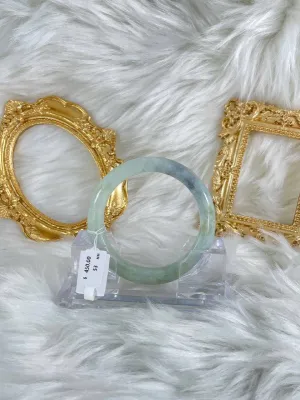 Grade A Natural Jade Bangle with certificate #36790