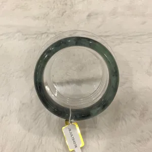 Grade A Natural Jade Bangle with certificate #4018