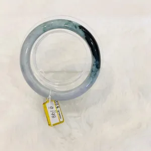 Grade A Natural Jade Bangle with certificate #4092