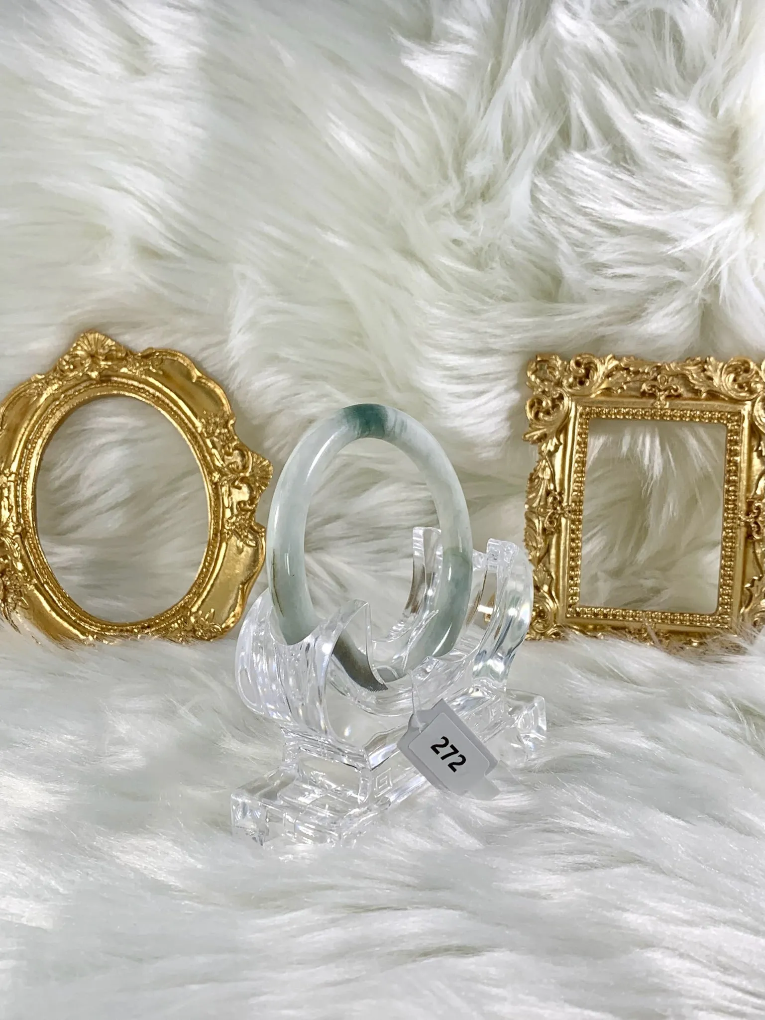 Grade A Natural Jade Bangle without certificate #272