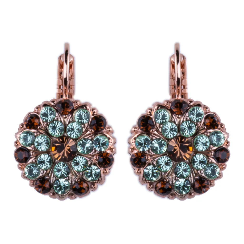 Guardian Angel Leverback Earrings in "Terra" *Custom*
