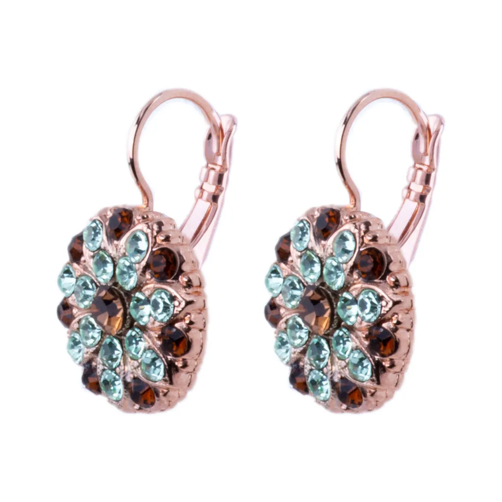 Guardian Angel Leverback Earrings in "Terra" *Custom*