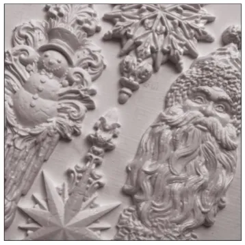 IOD Christmas Tapers Decor Mould - Iron Orchid Designs