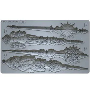 IOD Christmas Tapers Decor Mould - Iron Orchid Designs