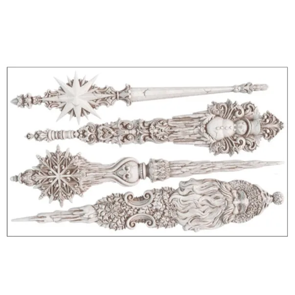 IOD Christmas Tapers Decor Mould - Iron Orchid Designs
