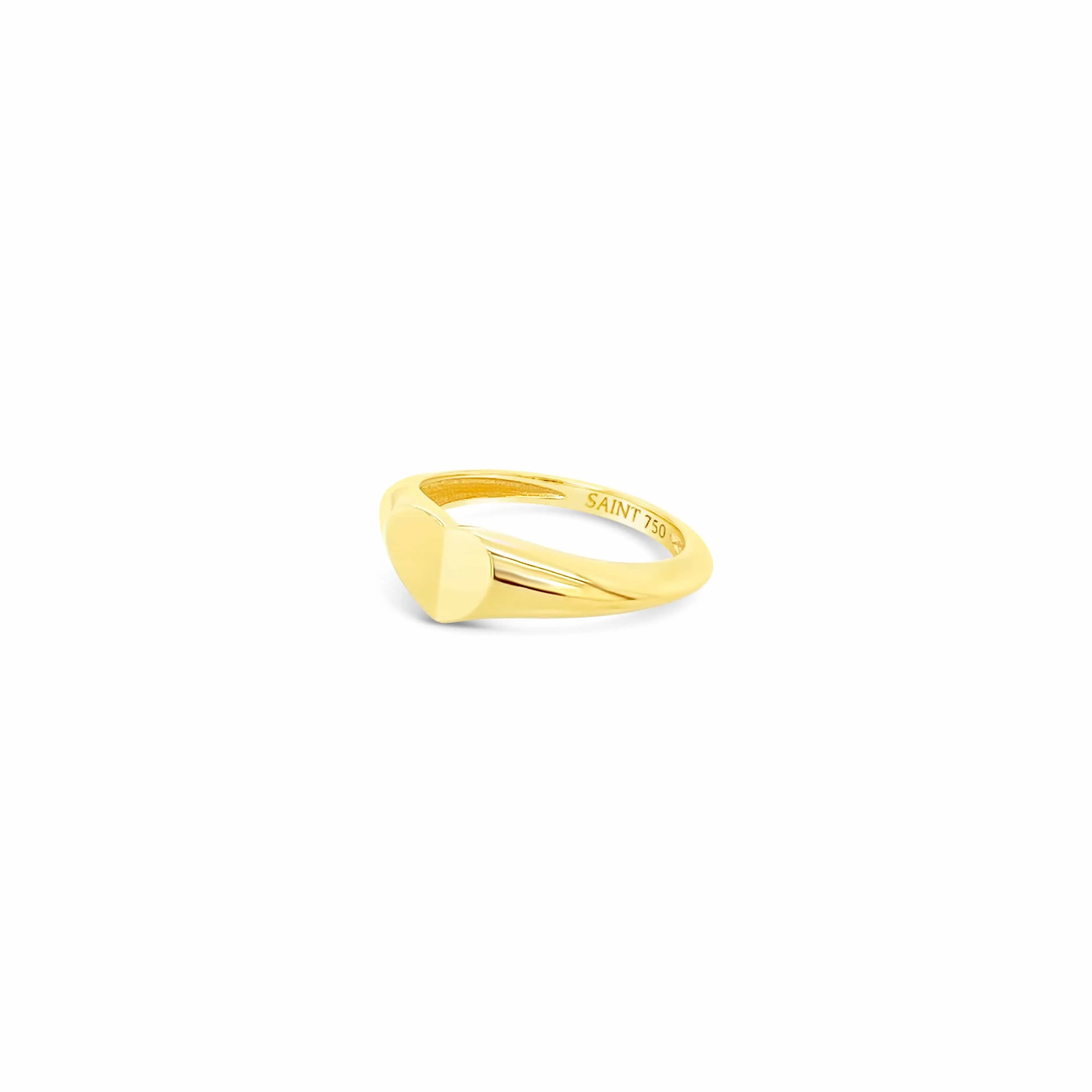 Itsy Bitsy 18k Gold Sanguine Heart Ring