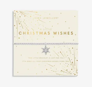 Joma Jewellery 'Christmas Wishes' Christmas A Little Bracelet