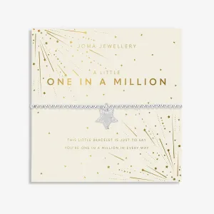 Joma Jewellery Silver Plated A Little Christmas 'One in a Million' Bracelet
