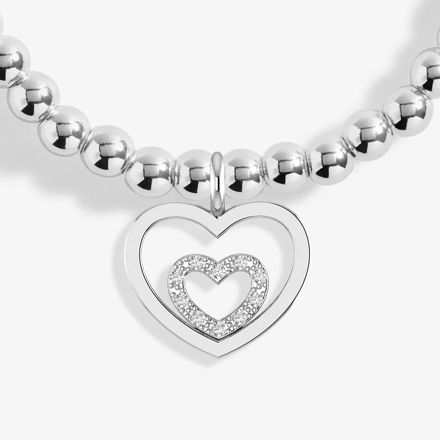 Joma Jewellery Silver Plated A Little 'Happy Christmas Wonderful Granddaughter' Children's Bracelet
