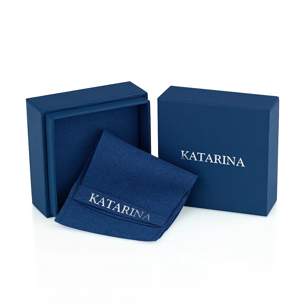 KATARINA 1/3 cttw Prong Set Diamond Cluster Men's Ring