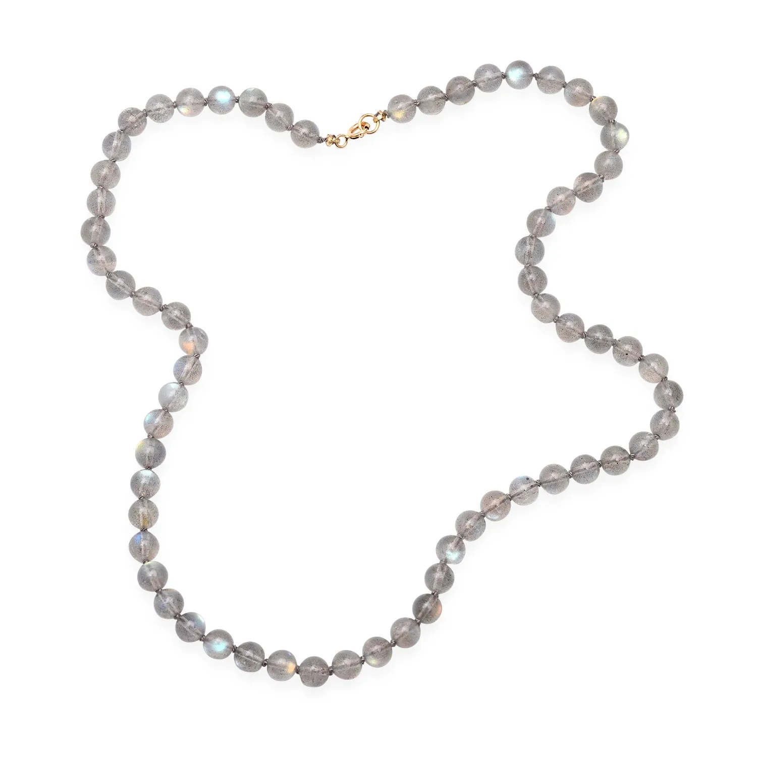 Labradorite Gemstone Beaded Necklace