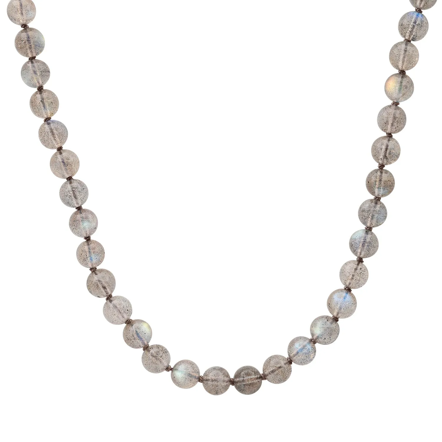 Labradorite Gemstone Beaded Necklace