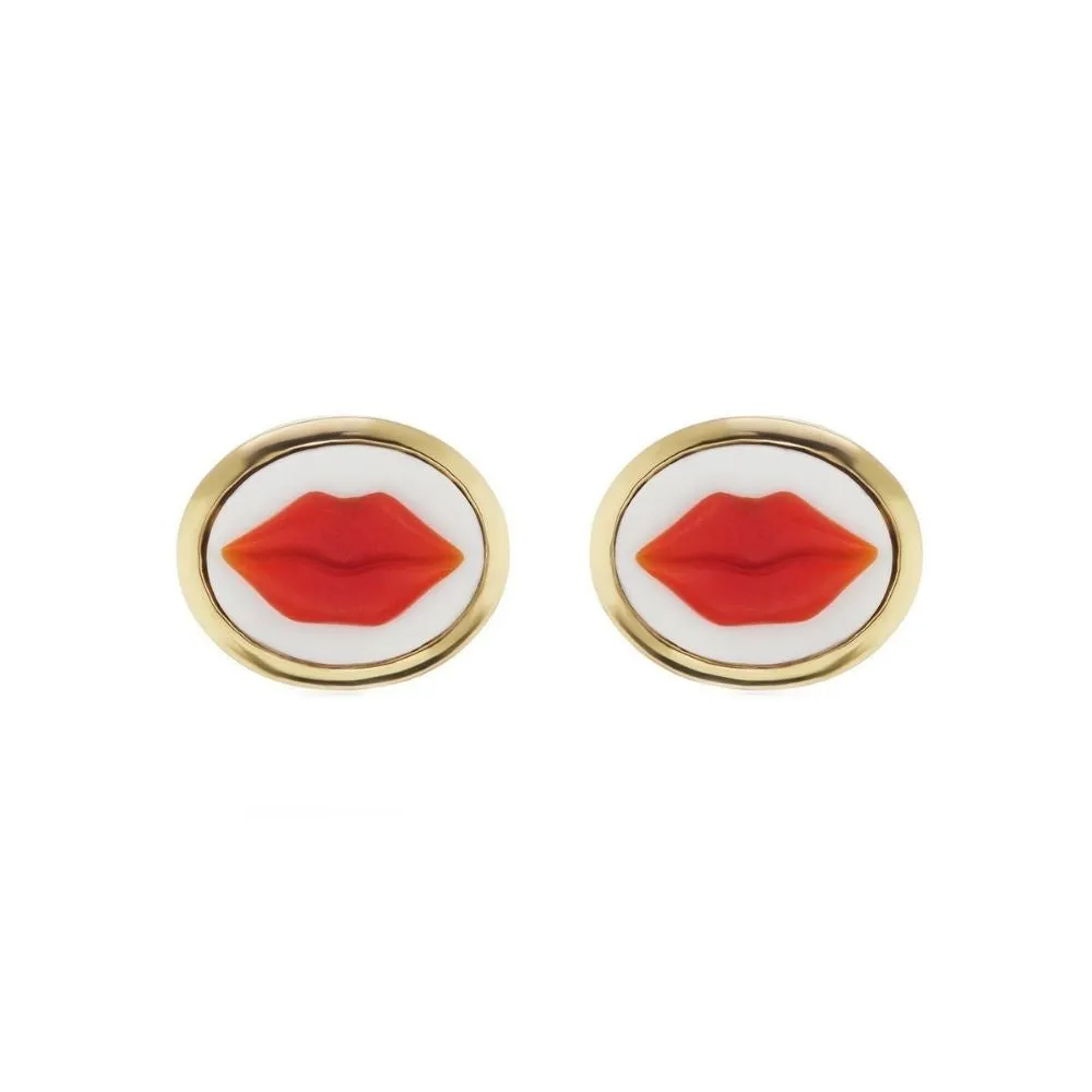 Lady is a Tramp Stud Earrings