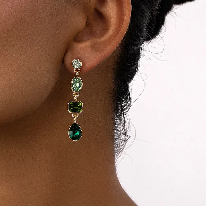 Luxurious Vienna Verve Metal Earrings with Elegant Design