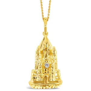 Magical Charm Necklace | Castle - Home - Gold