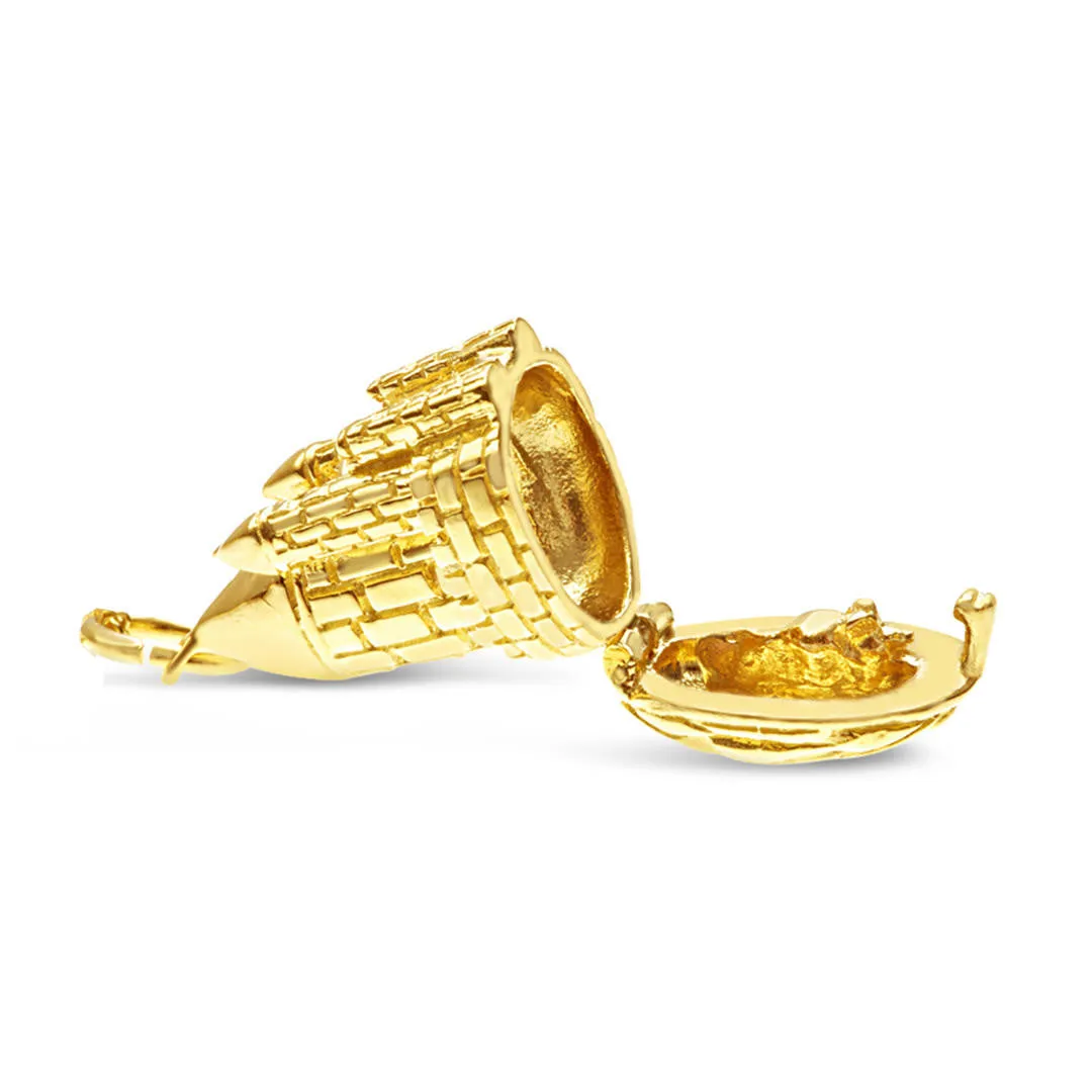 Magical Charm Necklace | Castle - Home - Gold