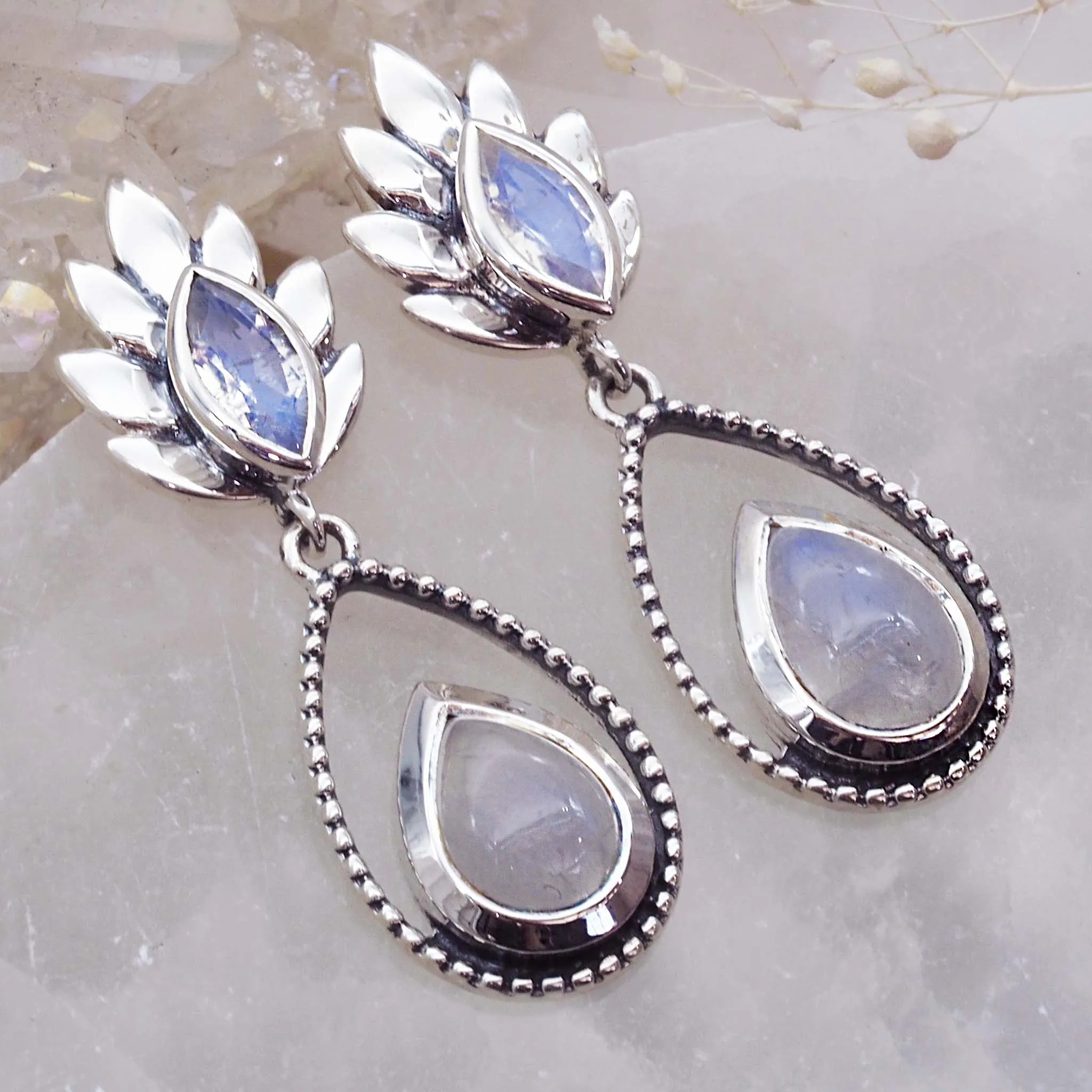 Magical Moonstone Earrings
