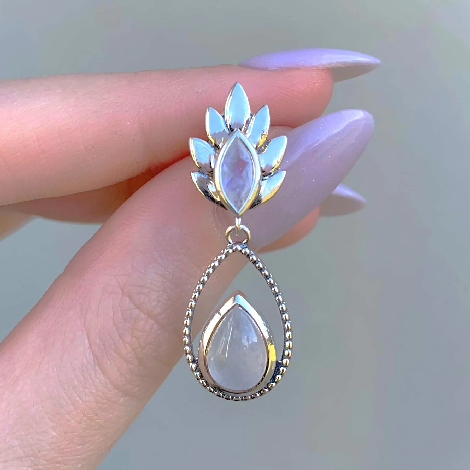 Magical Moonstone Earrings