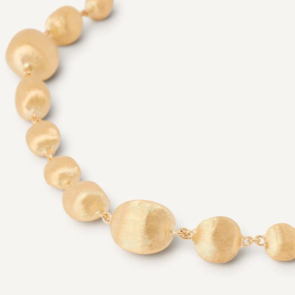 Marco Bicego Africa 18k Gold Bracelet Irregular Spheres