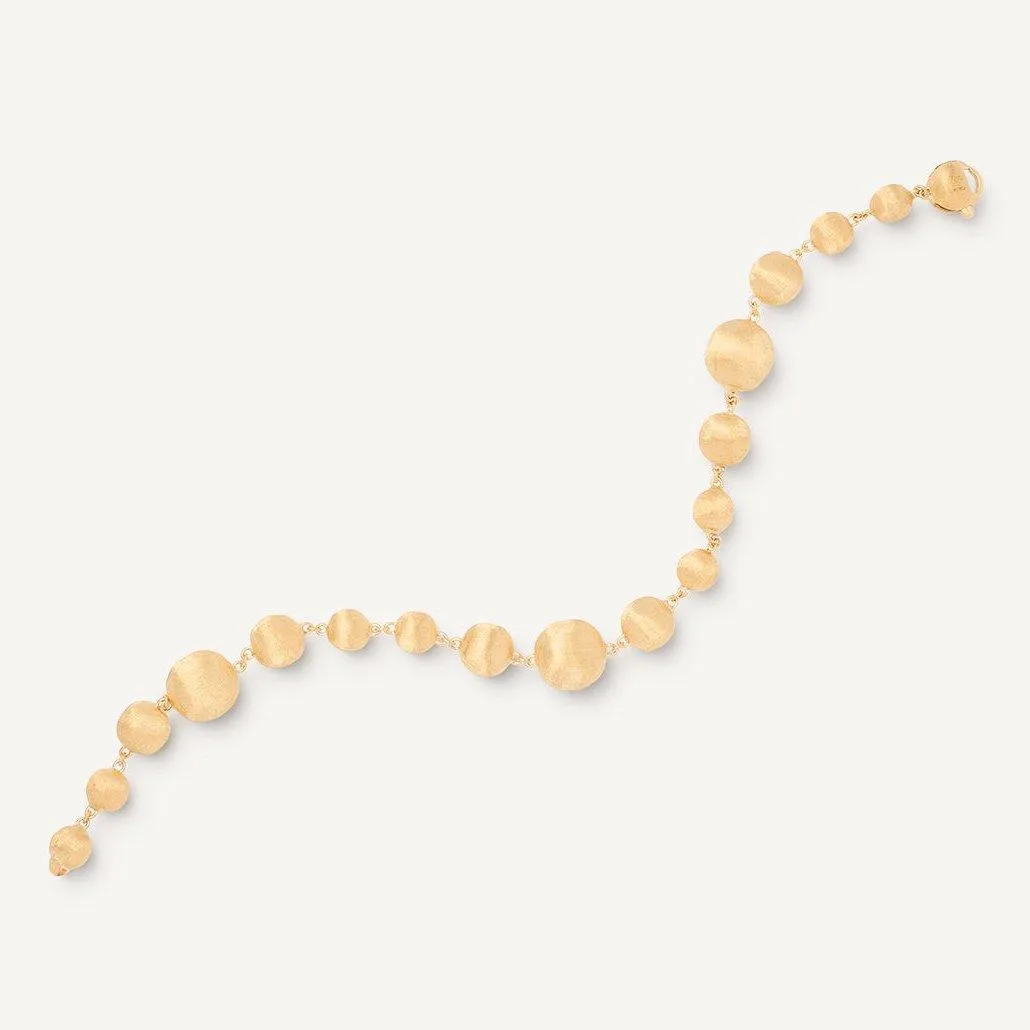 Marco Bicego Africa 18k Gold Bracelet Irregular Spheres