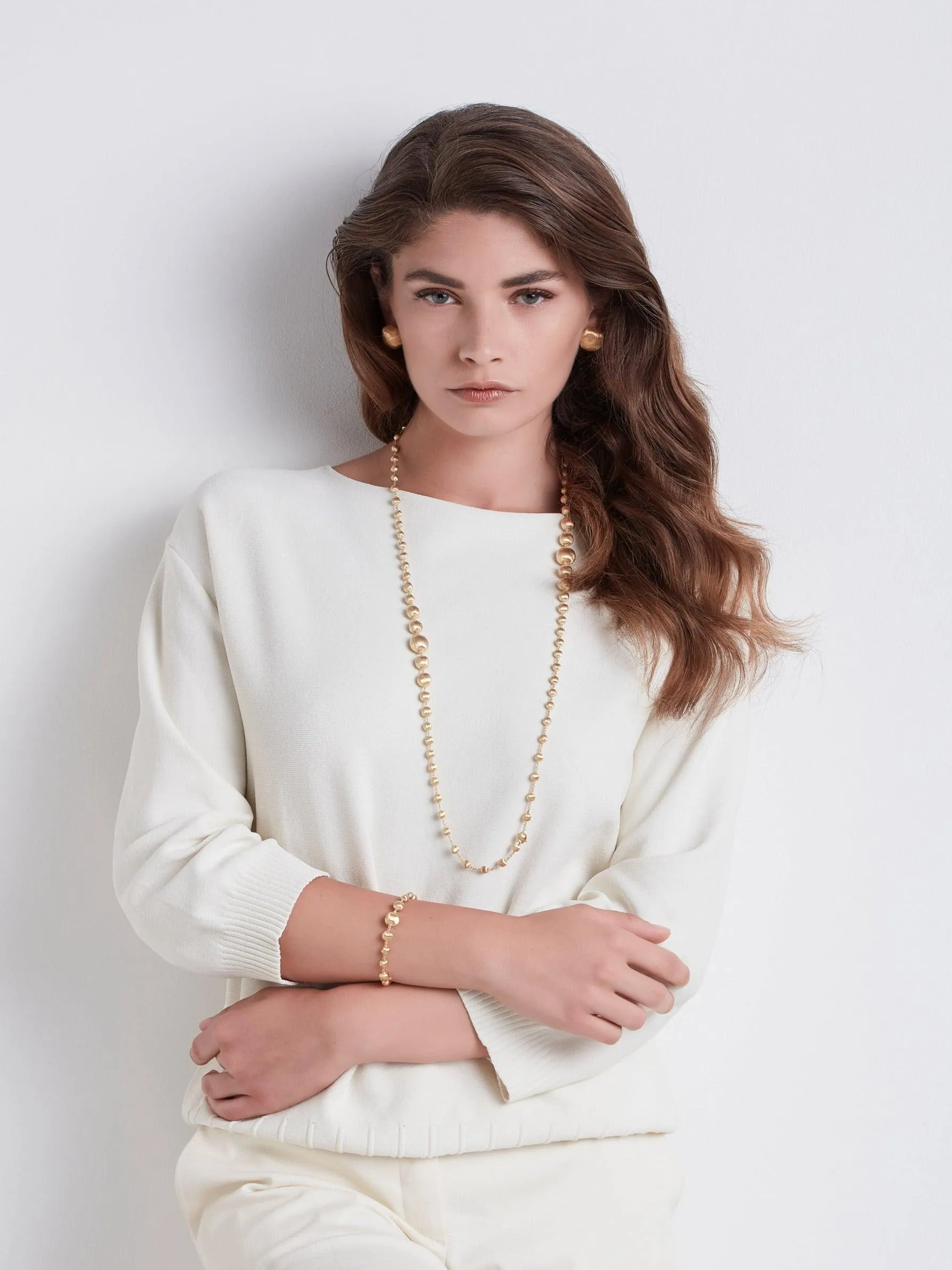 Marco Bicego Africa 18k Gold Bracelet Irregular Spheres