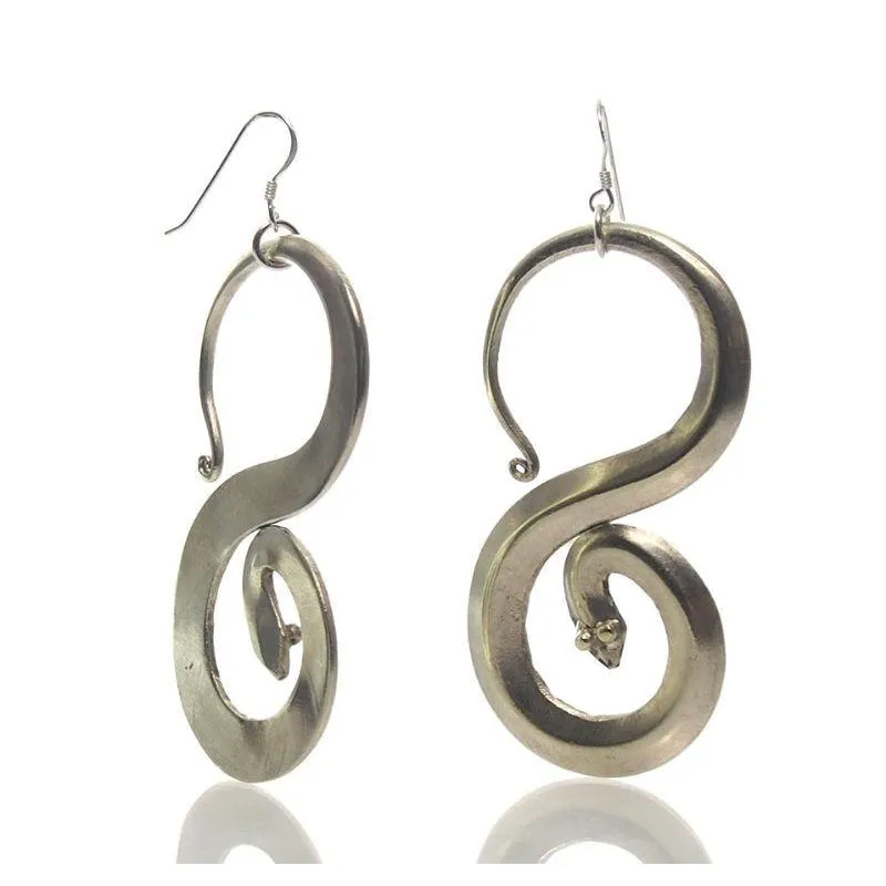 Miao Hmong Traditional Contemporary Temple Earrings, F