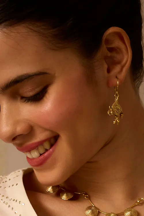 Miharu Ardra Beaded Drop Earrings