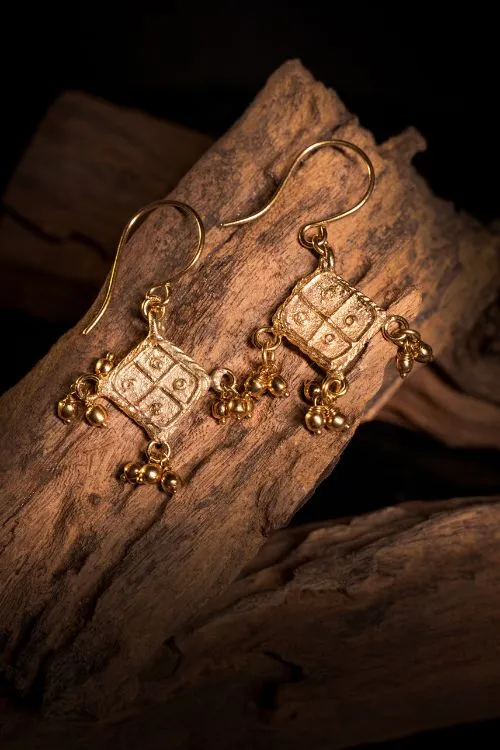 Miharu Ardra Beaded Drop Earrings