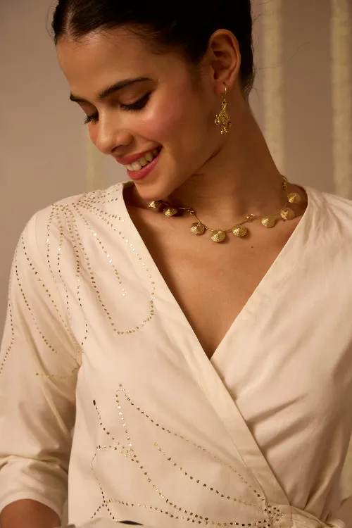 Miharu Ardra Beaded Drop Earrings