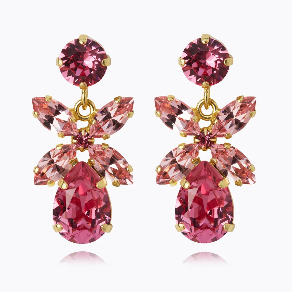 Mini Dione Earrings / Light Rose   Rose