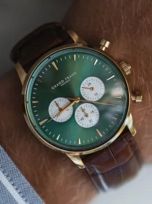 Montpellier Chronograph Watch Green