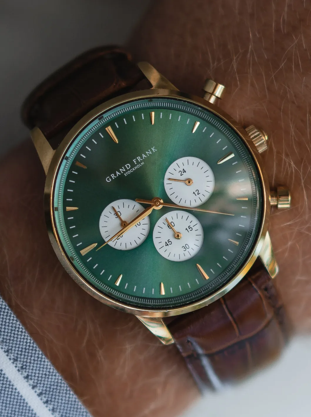 Montpellier Chronograph Watch Green