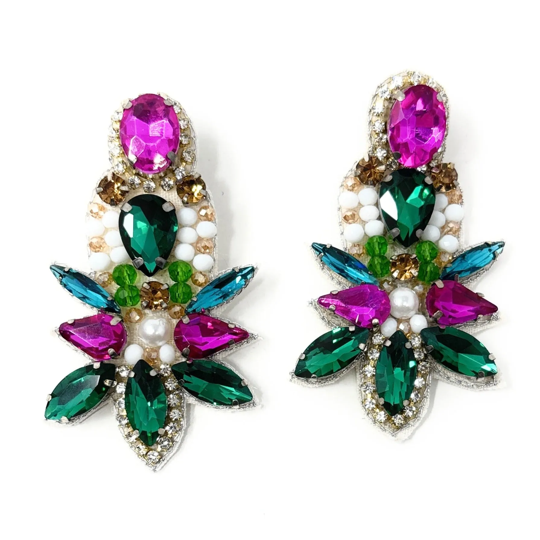 Multicolor Camila Beaded Earrings