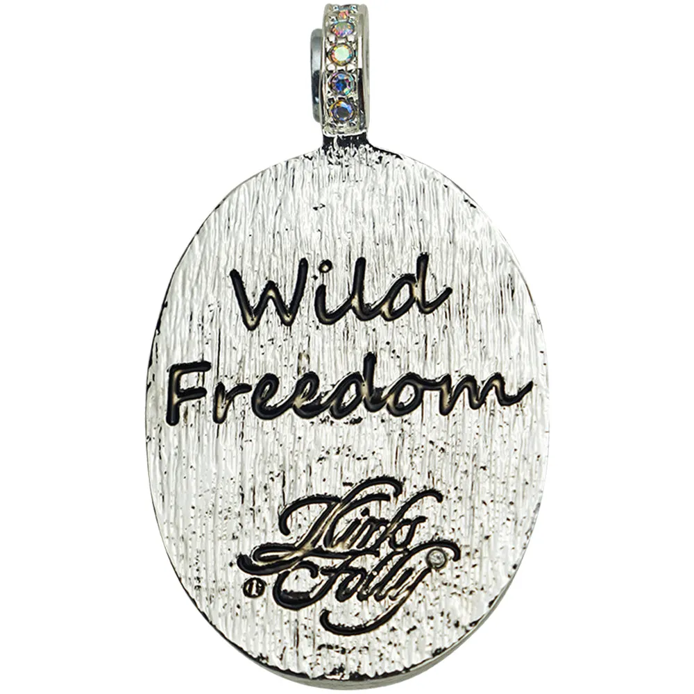 Mystic Lorelei Mermaid Wild Freedom Magnetic Enhancer (Sterling Silvertone/Mermaid Azure)